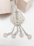 Hand Woven Silver Kazaz Bracelet Single-Tone Valentine's day gift