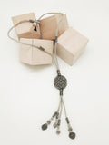 Hand Woven Two-tone Silver Kazaz Necklace