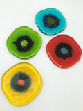 Flower Fused Glass Coasters