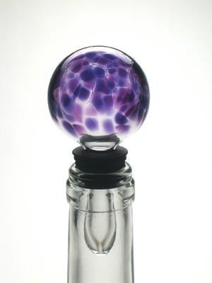 Double Violet Bottle Stopper