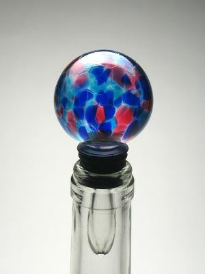 Sapphire an Ruby Bottle Stopper