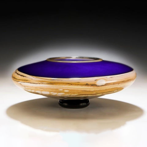 Amethyst Footed Bowl