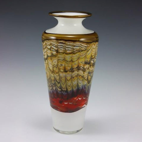 White Opal Traditional Urn